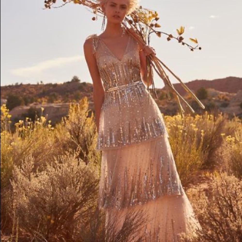 NWT Aidan Mattox BHLDN Woodsen Wedding Dress size2